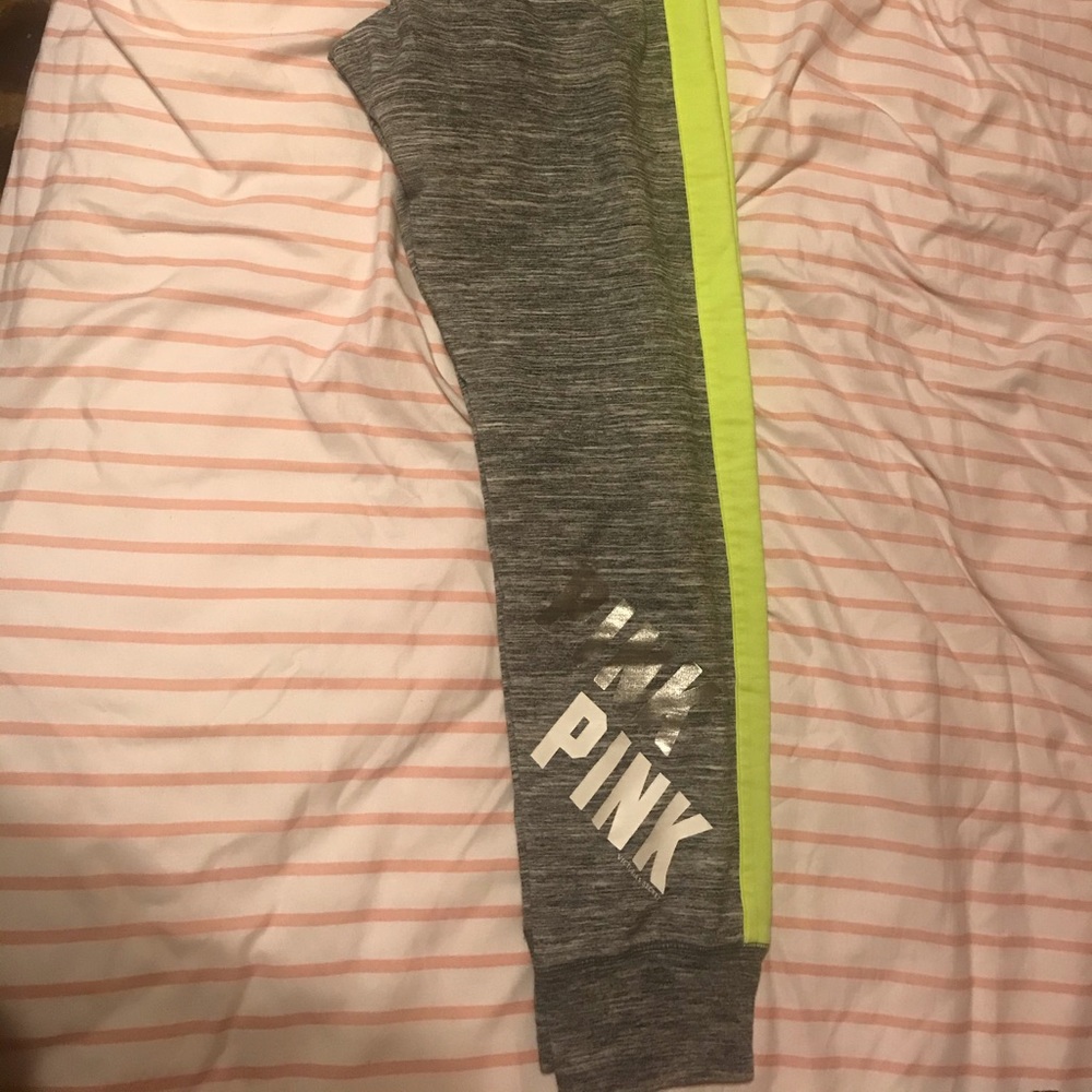 Pink Victoria’s Secret sweatpants leggings